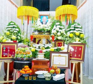 Tang lễ cho cán bộ