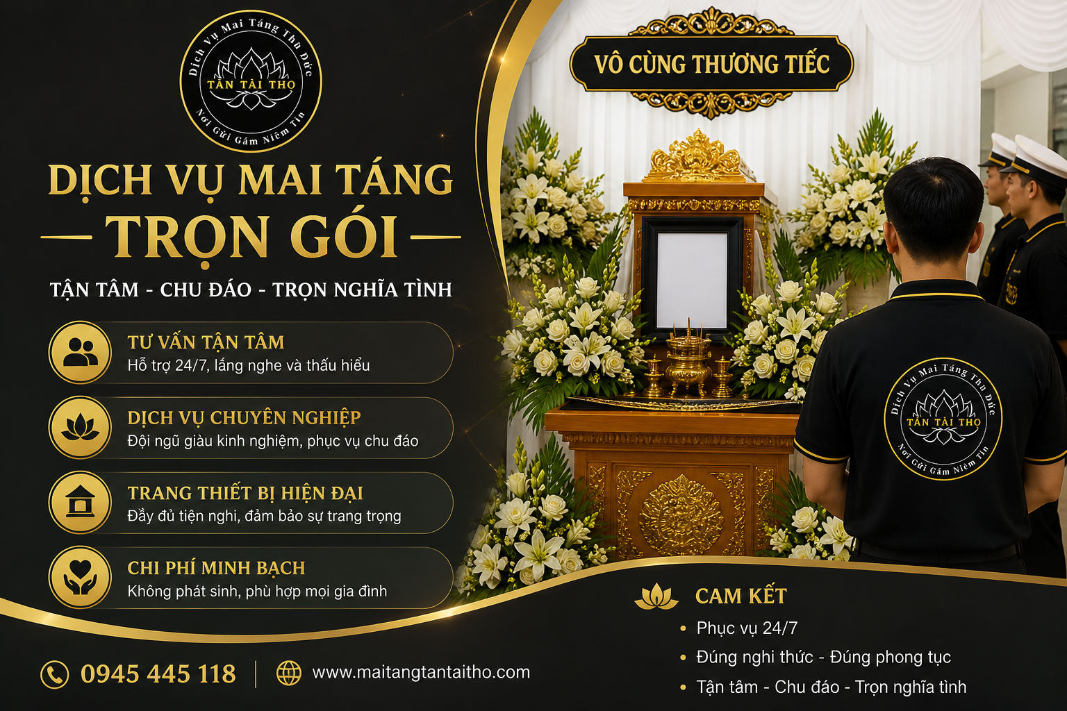 Mai táng Tân Tài Thọ 